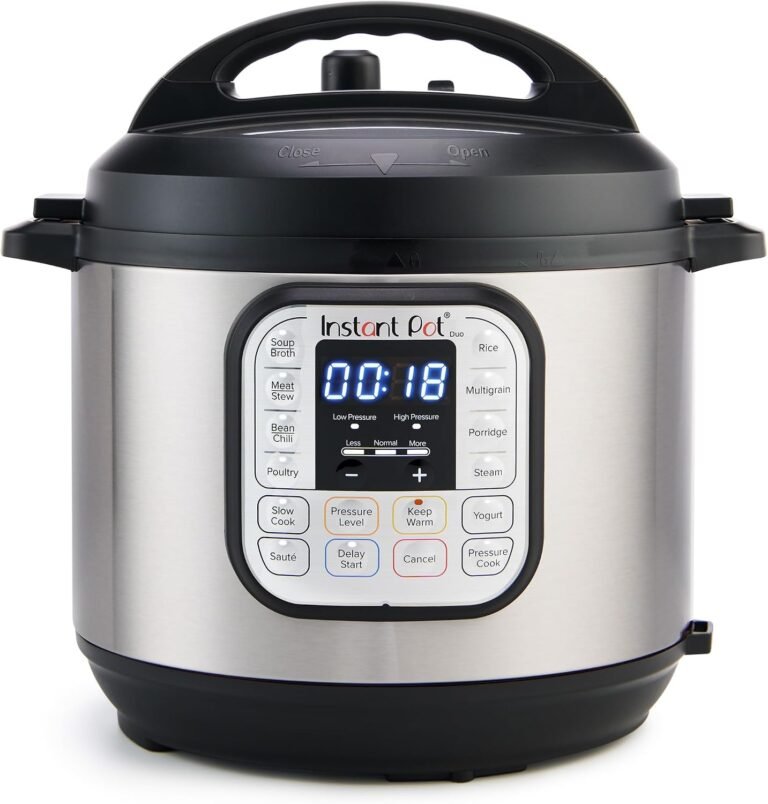 Instant Pot Duo 6 Qt 7-in-1 electric pressure cooker